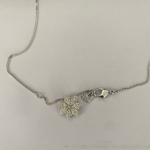 Swarovski flower necklace